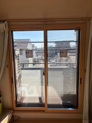 岡山県岡山市南区のお客様の内窓設置工事　具体的な工事内容4